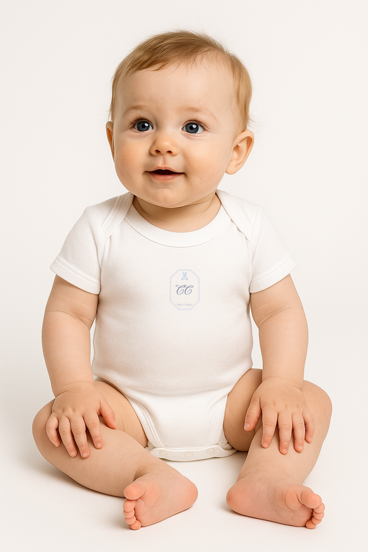Body "Câlins & Compotes" - blanc