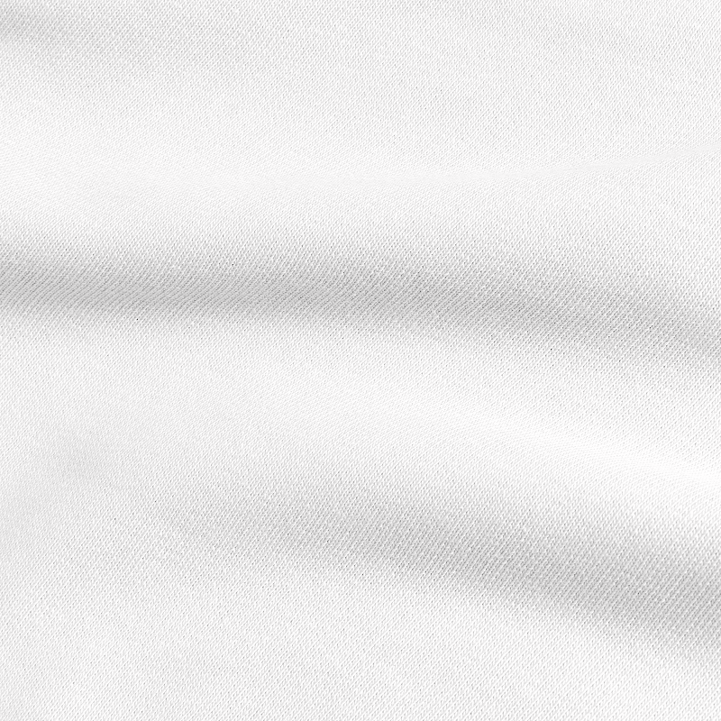 Sweat "Flocon de Laine" - Blanc - Détail tissu