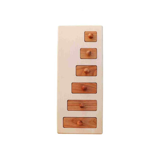 blocs de formes puzzle bois naturel