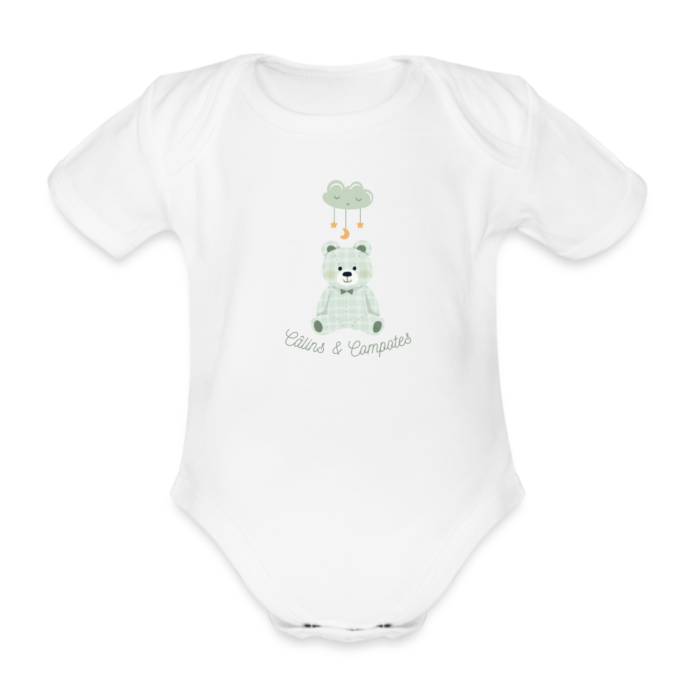 Body "Nounours" - blanc