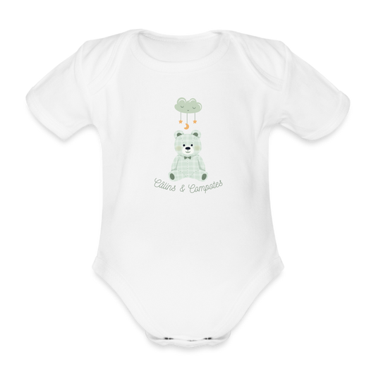 Body "Nounours" - blanc