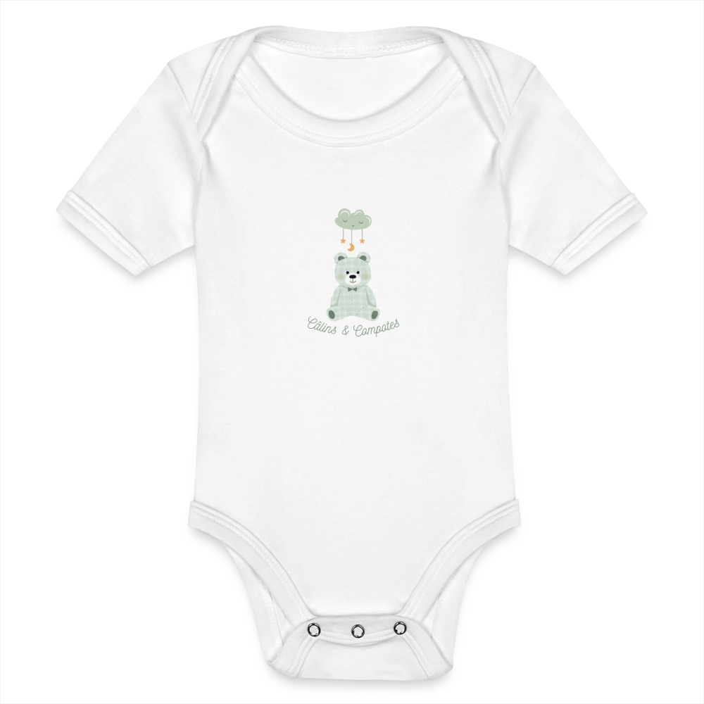 Body "Nounours" - blanc