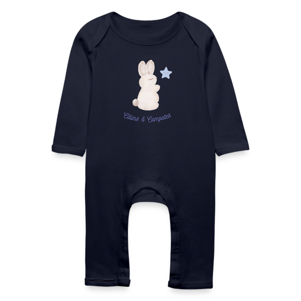 Grenouillère "Rêves bleus" - marine