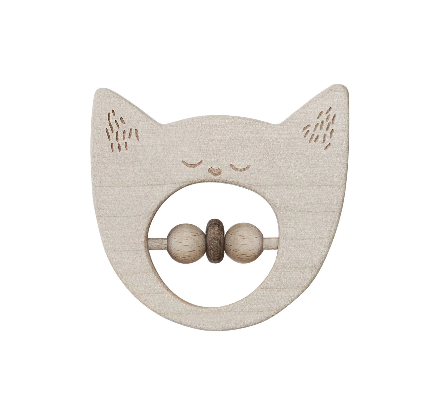 Hochet en en bois montessori bebe bio