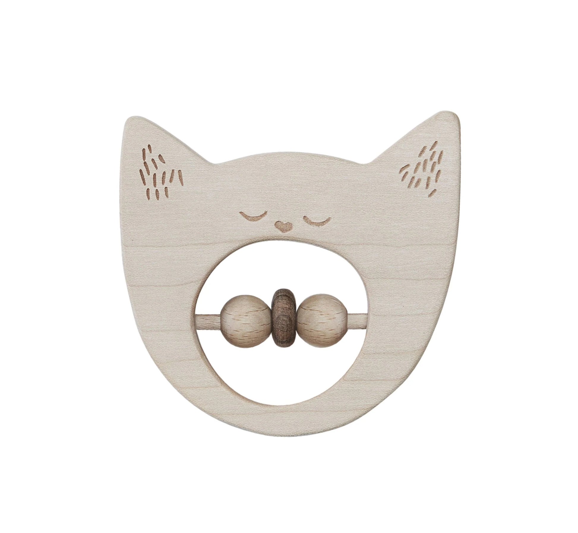 Hochet en en bois montessori bebe bio