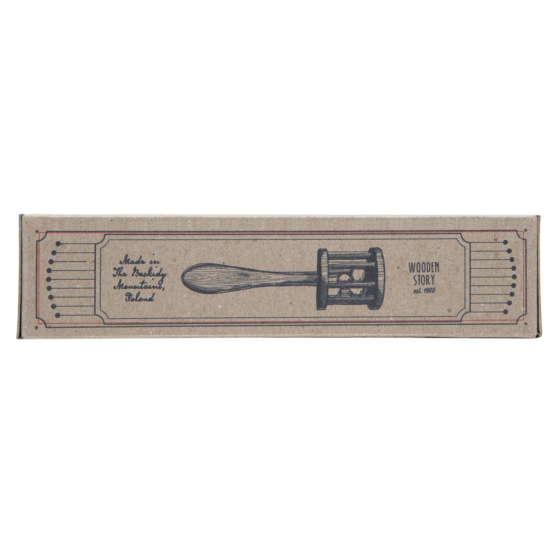 Hochet sonore en bois