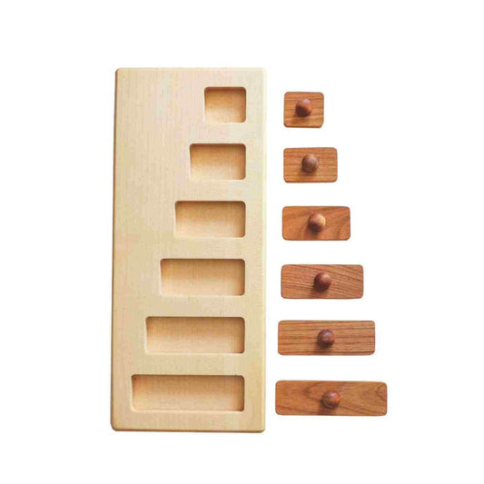 puzzle bois naturel blocs de formes