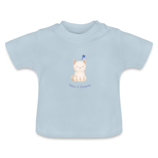 T-shirt "Petit Chat" - bleu ciel