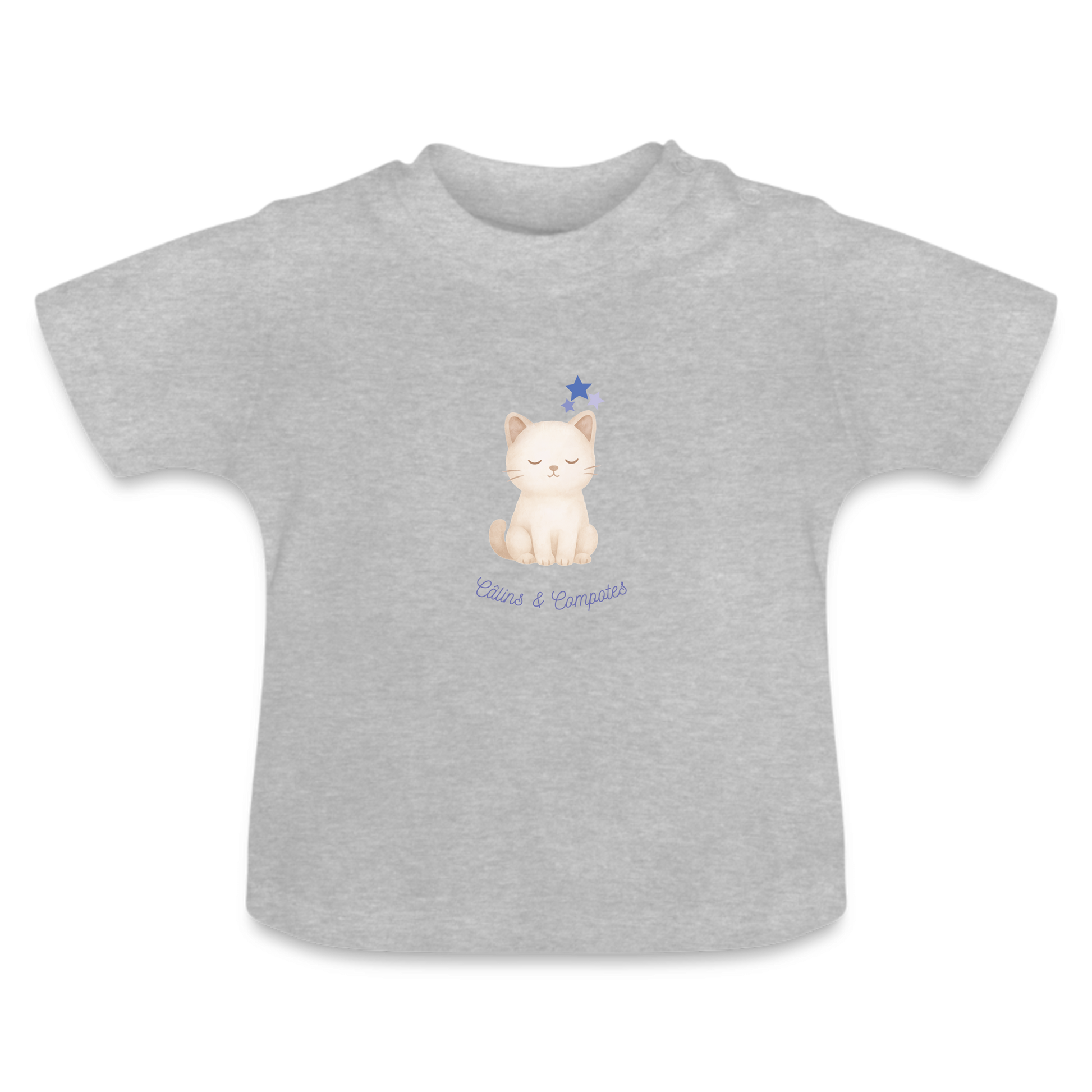 T-shirt "Petit Chat" - gris