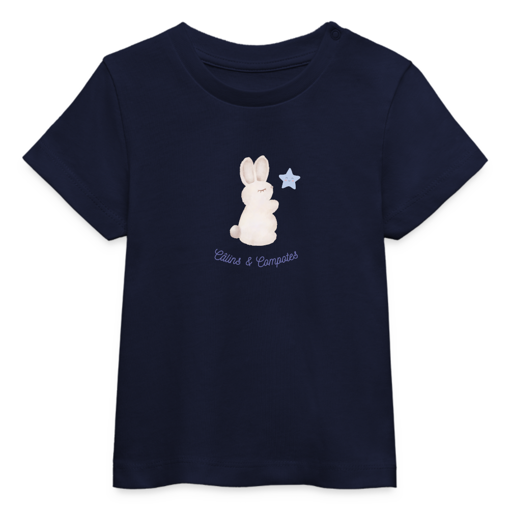 T-shirt "Lapinou" - marine foncé